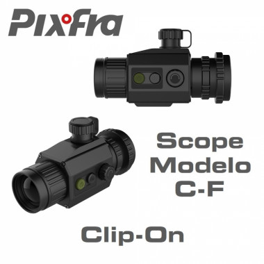 PixFra - Visor monocular térmico modelo C435F para Clip-On